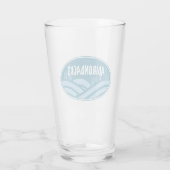 Adirondacks New York Outdoor Glas (Rückseite)