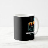 Adirondacks NY Moose Adirondacks New York Kaffeetasse (VorderseiteRechts)