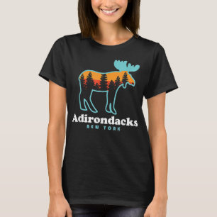 Adirondacks NY Moose Adirondacks New York T-Shirt