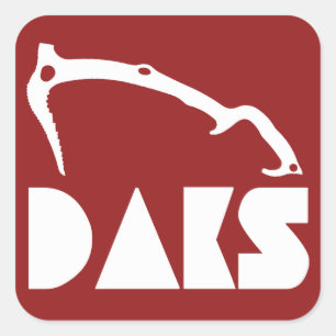 Adirondacks Quadratischer Aufkleber