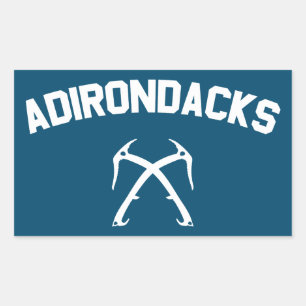 Adirondacks Rechteckiger Aufkleber