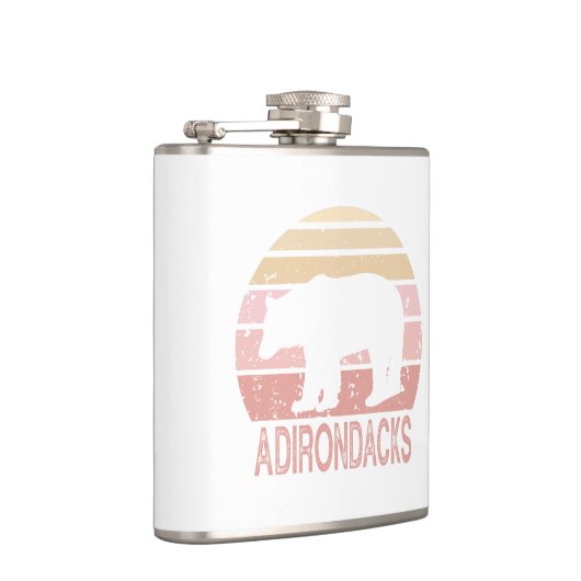 Adirondacks Retro Bär Flachmann (Rechts)