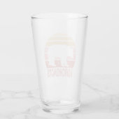 Adirondacks Retro Bär Glas (Rückseite)