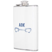 Adirondacks Rock Climbing Quickdrag Flachmann (Links)