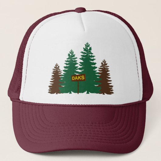 Adirondacks Truckerkappe (Vorderseite)