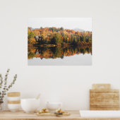 Adirondacks Upper Chub River North Elba Poster (Küche)