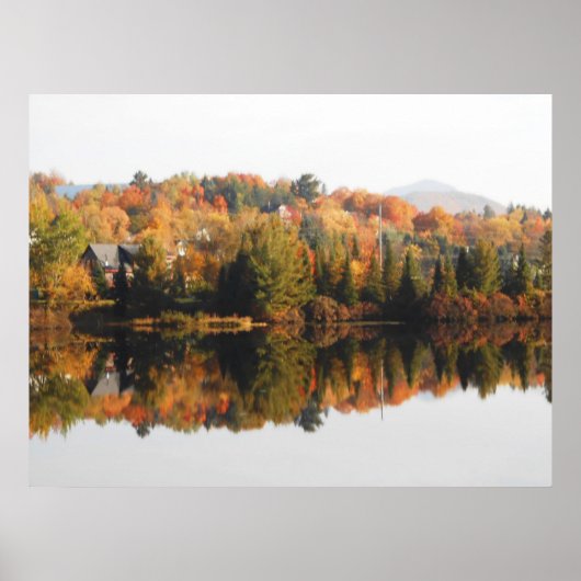 Adirondacks Upper Chub River North Elba Poster (Vorne)