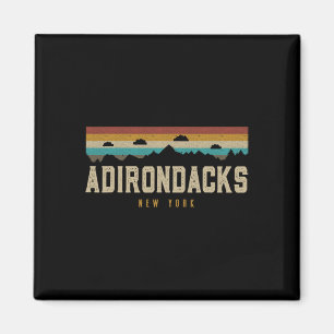 Adirondacks Vintage Berge Wandern Camping New Y Magnet