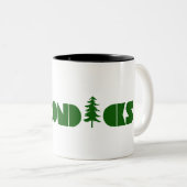 Adirondacks Zweifarbige Tasse (VorderseiteRechts)