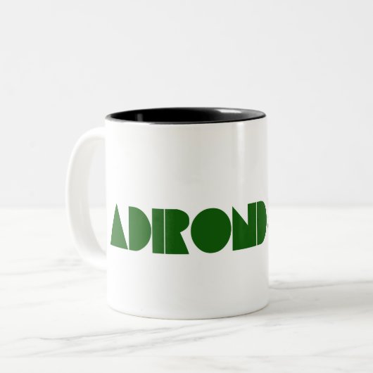 Adirondacks Zweifarbige Tasse (Vorderseite Links)