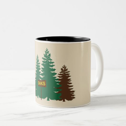 Adirondacks Zweifarbige Tasse (VorderseiteRechts)