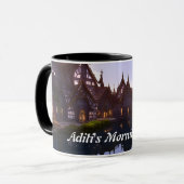 Aditis Morgentee Tasse (Vorderseite Links)