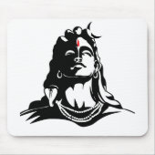 Adiyogi Mahadev OM Namah Shivaya Hindu Mousepad (Vorne)