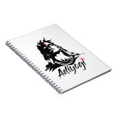 Adiyogi oder Adhi Yogi Shiva Mahadev Om hindisch Notizblock (Rechte Seite)