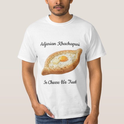 Adjarer Chatschapuri T-Shirt (Vorderseite)