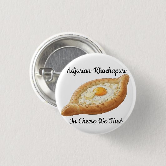Adjarian Khachapuri  Button (Vorne & Hinten)