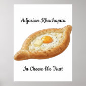 Adjarian Khachapuri  Poster (Vorne)
