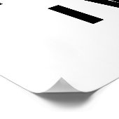 Adjektiv Verb Nouns Poster (Ecke)