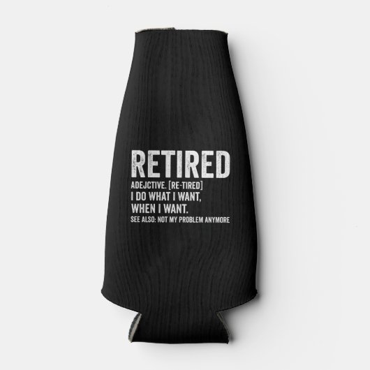 Adjektive Definition nicht mein Problem Anymbol Flaschenkühler (Vorderseite)