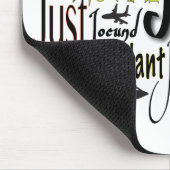 Adjektive Word Cloud beginnt mit Buchstabe J Mousepad (Ecke)