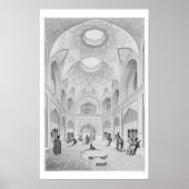 Adji Seid Hussein Bazaar, in Kashan, aus "Voyage" Poster (Vorne)
