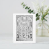 Adji Seid Hussein Bazaar, in Kashan, aus "Voyage" Postkarte (Stehend Vorderseite)