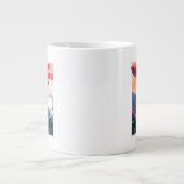 Adjudant Vincenot WI Luftschiff Werbeplakat Jumbo-Tasse (Vorderseite)
