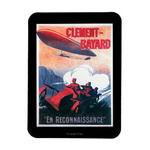 Adjudant Vincenot WWI Werbeplakat Magnet