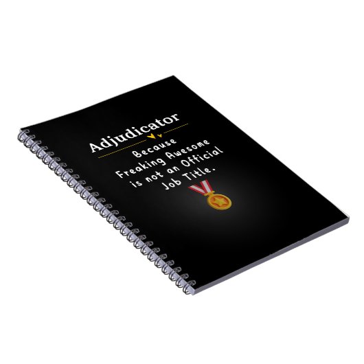 Adjudikator Notizblock (Rechte Seite)