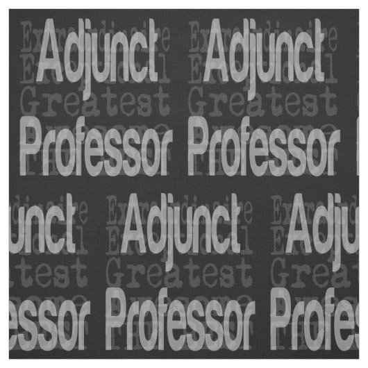 Adjunct Professor Extraordinaire Stoff (Muster)