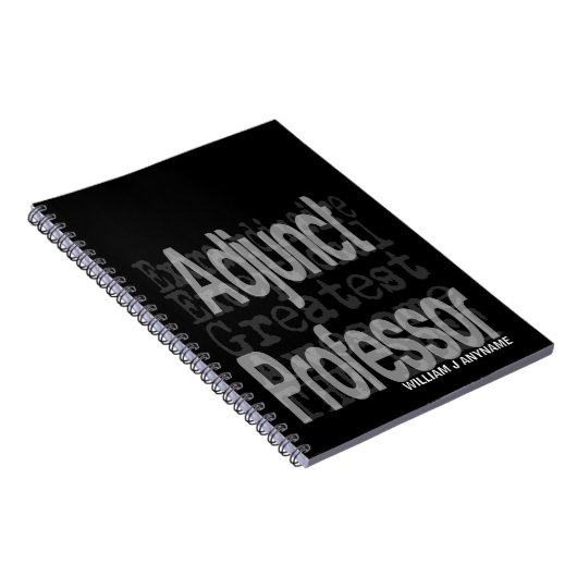 Adjuncto Professor Extraordinaire CUSTOM Notizblock (Rechte Seite)