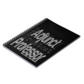 Adjuncto Professor Extraordinaire CUSTOM Notizblock (Linke Seite)