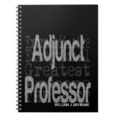 Adjuncto Professor Extraordinaire CUSTOM Notizblock (Vorderseite)