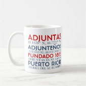 Adjuntas, Puerto Rico Kaffeetasse (Links)