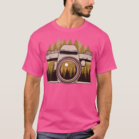 Adjust Your Focus Photographer Camera And Photogra T-Shirt (Vorderseite)