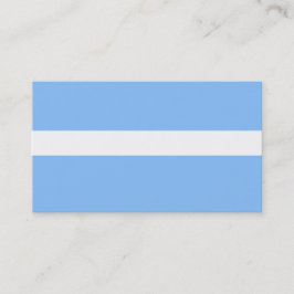 ADJUSTABLE Baby Blue & White Business Card Visitenkarte