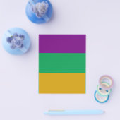 ADJUSTABLE Mardi Gras Green & Lila Flyer (Einzeln)