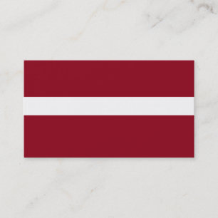 ADJUSTABLE Maroon & White Business Card Visitenkarte
