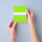 ADJUSTABLE Zeichentrickfilm Neon & White Flyer (Gruppe)