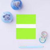 ADJUSTABLE Zeichentrickfilm Neon & White Flyer (Einzeln)