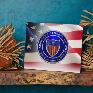 Adjutant General Corps Fotoplatte