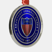 Adjutant General Corps Ornament Aus Metall (Rechts)