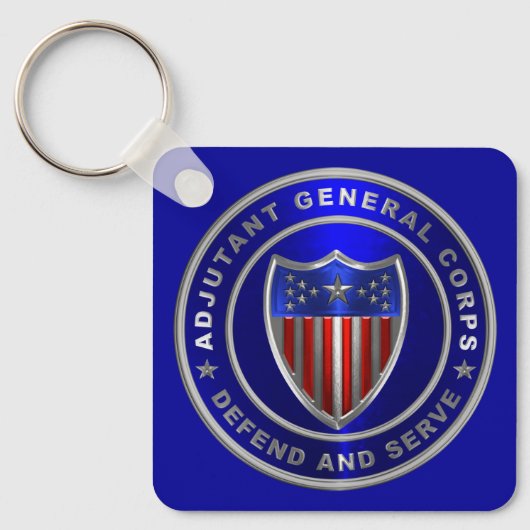Adjutant General Corps Schlüsselanhänger (Vorderseite)