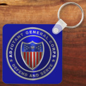 Adjutant General Corps Schlüsselanhänger (Rückseite)