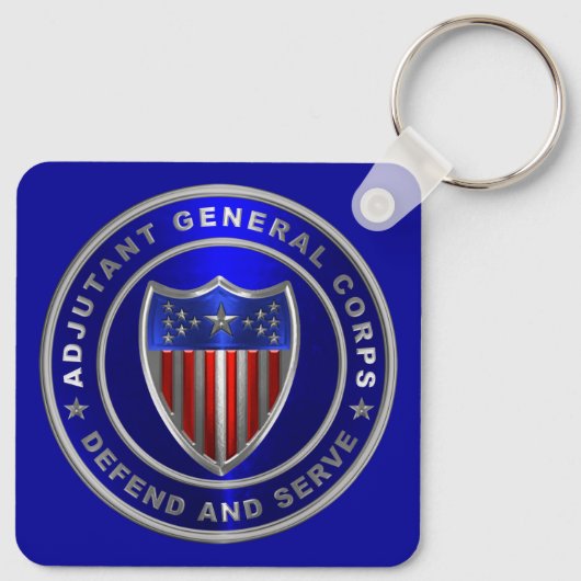 Adjutant General Corps Schlüsselanhänger (Rückseite)
