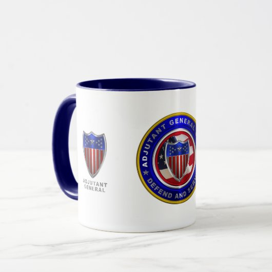 Adjutant General Corps Tasse (Vorderseite Links)