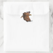 Adle in Flight Set von Square Stickers (Tasche)