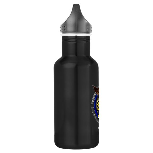 ADLER7-STAHLGURKE EDELSTAHLFLASCHE (Links)