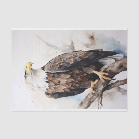 Adler 1 Decoupage Paper Seidenpapier (Vorderseite)