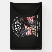 Adler 250. Jubiläum USA Banner (Vertikal)